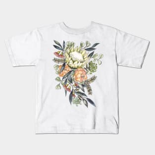 Bouquet - Tropical Protea Kids T-Shirt